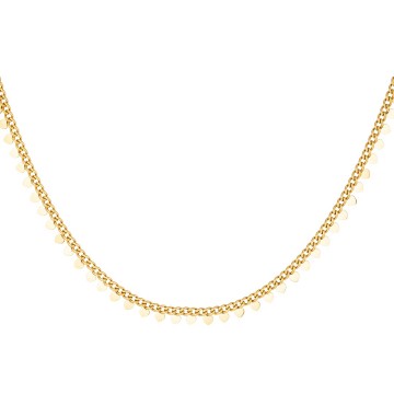 Ketting goud hartjes